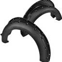 GRAND ORANGE Fender Flares, Fit Ford F150 2004-2008 Styleside with 66.0" / 67.0" / 78.0" / 96.0" Bed Length, Fit Lincoln Mark LT 2007-2008 Styleside with 67.0" / 78.0", Textured Riveted Style