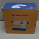 Mini Sewing Machine, Upgraded Electric Sewing Machine with Sewing Bag, Expansion Board, LED Light, Fast Stitch Suitable for Clothes,Jeans,Cutains,DIY Home Travel