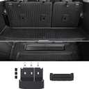 Cargo Mat with Backrest Mats for 2022-2025 2026 Nissan Pathfinder 7/8 Seats Car Mat Accessories, All-Weather Cargo Liner Seat Back Covers Trunk Lower Mat(Cargo Mat with Backrest Mats)