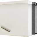 AOSKY Blackout Roller Shades Cordless Blinds for Windows, Free-Stop Shades with Valance, Thermal Insulated Fabric, UV Protection, Blinds for Home and Office (20" W x 72" H, Linen Cream)