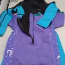 Baby Wetsuit, Neoprene Thermal Swimsuit Keep Warm in Cold Water, Small (5-9 Months), Blue