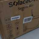 30L/8 Gallon Stainless Steel Garbage Bin with Soft-Close Lid,Step Trash Can with Removable Plastic Inner Bucket, Fingerprint-Proof(White)