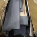 BALUS Murphy Bed Cabinet, Murphy Beds with Tri-Folding Mattress, Large Storage Drawers & USB Charging Station, Cube Cabinet Bed for Living Room Apartment Small Place, Gray Cabinets Beds (Queen, Grey)