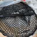 Rubber Fishing Net Large Folding Landing Collapsible Aluminum Pole Handle with Deep Net for Fishing,Big Fishing Net for Freshwater and Saltwater,Fly Fsihing Net Extend to 67 inches