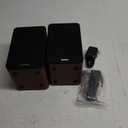 Saiyin Bluetooth Bookshelf Speakers, 40W X 2 Powered TV Speakers with 4 Inch Woofer, Turntable Speakers with Optical/AUX Input/Subwoofer Line Out for PC and TVs