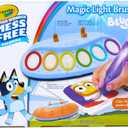 Crayola Bluey Color Wonder Magic Light Brush, Mess Free Painting Station for Kids, Holiday for Kids, Toddler Bluey Toys & Activities, Ages 3+