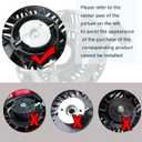 Recoil Starter 797747 Pull Start Assembly Compatible with Briggs and Stratton 396cc 420cc for Generator Craftsman 5000W-8000W 13.5hp Parts# CMXGGAS030731/CMXGGAS030732