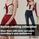 Women's Strawberry Print One Piece Beach Swimsuit with Cross-Back & Lace Trim,Tummy Control V Neck Bathing Suits (XL)