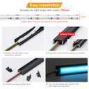 BTF-LIGHTING 1.64 ft LED Aluminum Channel System 10-Pack U-Shaped