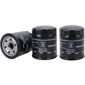 15208AA21A Engine Oil Filter Fits for 2011-2025 Outback & Legacy, Impreza, Forester, XV crosstrek, Ascent - Replaces # 15208AA160, 15208AA15A, 15208AA20A (3 Pack)