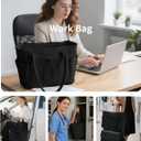 Wandering Nature Work Tote for Women, 40oz Large Bottle Pocket, 15.6" Padded Device Compartment, Commute, Daily Use