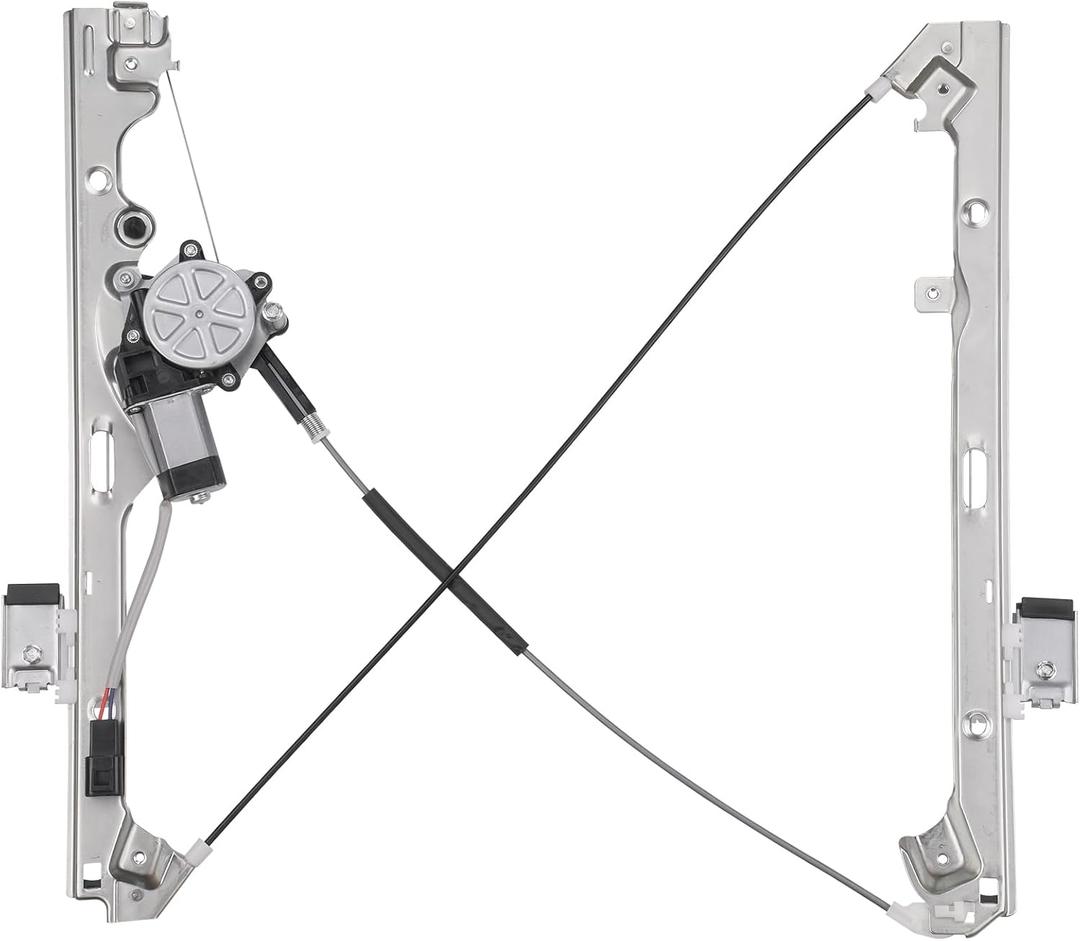 Vurkcy Front Right Passenger Side Power Window Regulator with Motor Compatible with Chevy Silverado Tahoe Suburban/GMC Yukon XL Sierra Escalade Pickup Truck SUV 2000-2006, Replace OE 741-645