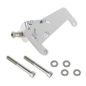 Cascadia Mirror CB Antenna Mounting Bracket Compatible with Freightliner Trucks PCA5002, Heavy Duty Steel Antenna Mounting Bracket with SO-239 Stud Connector