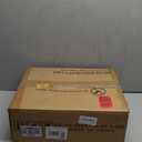 Furologee TV Stand for TVs up to 55 Inch, Entertainment Center with Open Storage Shelves, Media Console Table with Soundbar Shelf for Living Room, Bedroom, Black Oak