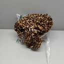 Leopard Print Blanket Fleece Throw for Bed Sofa Travel and Camping, Super Soft Cozy Fluffy Plush Cheetah Print Blanket for All Seasons 50"x60" (Dark Brown)
