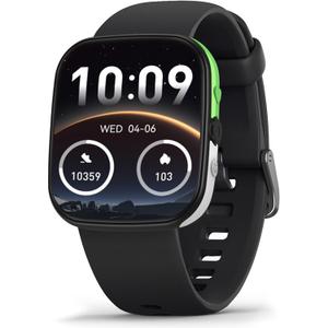 MorePro Fitness Tracker(Answer/ Make Call), 1.83” Health Fitness Watch with Heart Rate, Blood Pressure, SpO2 and Sleep Monitor, 100+ Sports Modes, IP68 Waterproof Smart Watch for Men Women