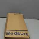 Bedsure GentleSoft Fleece Blankets Queen Size Light Grey - Bed Blanket Soft Lightweight Plush Fuzzy Cozy Luxury Microfiber, 90x90 inches