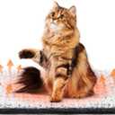 Self Warming Cat Bed 24 x 18 in - Dogs Cat Beds for Indoor Outdoor, Machine Washable, 3cm/1.18in Thickened Pet Heating Pad for Cats & Dogs, Double Side Premium Soft