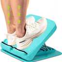 Slant Board, Adjustable Incline Board and Calf Stretcher, Stretch Board for Stretching Tight Calves or Plantar FasciitisFoot Stool Adjustable Strength Training Equipment Leg Exercise Machines (Blue)