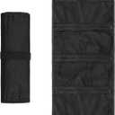 Dance Shoe Organizer Hanging 4 Mesh Pockets Portable Shoe Bag Travel Foldable Dance Hanging Organizer for Ballet Competition Accessories, Unisex-adult