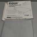 Toddler Baby Airplane Bed, Grey Portable Airplane Footrest, Soft Warm Minky Fabric Airplane Seat Extender for Kids, Baby Flying Airplane Travel Must Haves Toddler Flight Essentials