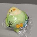 3.9 inches Parakeet Plush Toy Bird Stuffed Animal Plush Toy Holder Bag Pendant Party Christmas Birthday Valentine's Day Gifts Toys for Kids Girlfriends (Budgerigar)