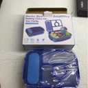 MaMix Bento Lunch Boxes for Adults, Blue, 5 Compartment Lunch Box Containers, Reusable & Leakproof, 9 x 6.5 x 2.7 in