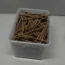 Deck Plus 4 Inch Epoxy Coated Exterior Wood and Fence Screws #10 x 4 Torx/Star Drive Included Coarse Thread, Outdoor Rust Resistant Decking Screw, Brown, 5 lb Box, 215 Pieces | 49014