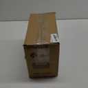 Natural Travertine Textures Tissue Box Cover Rectangular (Only Suitable for Standard Sized Tissue Box) for Decor,Resin Tissue Box for Bathroom Countertop,Bedside,OfficeMade of Resin, Height of 4 in (Yellow Stone L)