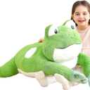 IKASA Giant Frog Stuffed Animal Plush Toy, 30" Large Frogs Cute Plushie Toys for Kids Girls Boys