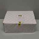 BTaT- White Coffee Mugs Set of 6 (12 oz), Porcelain White Coffee Mug Set with Gold Trim Design