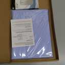 Bxomteng Keyboard Case for iPad 9.7 (6th Gen 2018 / 5th Gen 2017) / Pro 9.7 inch (2016)  7 Colors Backlit Keyboard Cover and Mouse (Light Purple)