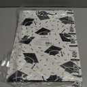 Hallmark 13" Large Graduation Gift Bags Assortment with Tissue Paper (3 Bags: Mortarboards, Class of 2023, Congrats) in Black, White and Gold