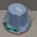 Nicky Bigs Novelties Adjustable Size Dumb Dumber Felt Top Hat Set for Adults Blue Orange Tall Tux Hats