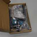 shed Door Latch shed Door Handle with 5-1/2" Stem,shed Door Lock Matching Set Includes 5 Keys forPlayhouses, shed Latch Chicken Coops,Camper, RV, Garage Door(Black)