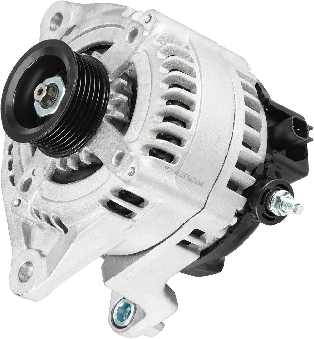 New Alternator Compatible with 5.7L 2011-2013 11 12 13 Ram 1500, 5.7L 2011-2017 Ram 2500 / Ram 3500, 160Amp 12V CW, Replace# AND0474 56028697AL 421000-0721 11299