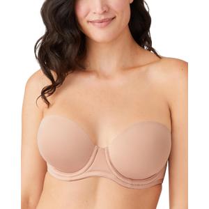 Wacoal Women's Red Carpet Strapless Bra (Brown, XL)