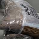 6" Thicken Waterproof Papasan Chair Cushion ONLY, 47"x49" Egg Chair Replacement Pad for Indoor Outdoor, Patio Rocker, Hammock & Rattan Furniture (Coffe)