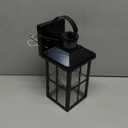 Motion Sensor Outdoor Lights Dusk to Dawn Porch Light Black Exterior Lighting Fixtures Modern Outside Wall Mount Coach Lamp for House Garage Patio Front Door