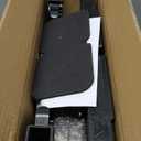 Nefish Furniture Dolly Adjustable Mini Fridge Stand with Wheels Washing Machine Stand Mobile Roller with 4 Locking Swivel Wheel Universal Mobile Base Moving Cart for Dryer Refrigerator (Black)