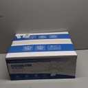 Ceiling Fans with Lights, 46'' Low Profile Ceiling Fan with Light and Remote, Modern Flush Mount Ceiling Fan for Bedroom Living Room Kitchen, LED Dimmable Reversible Quiet DC Motor, White