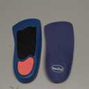 Plantar Fasciitis Heel Inserts Insoles - Welnove Arch Support Anti-Slip Cushions for Foot Heel Pain Relief, Heel Cups Orthotic for Flat Feet, Heel Spur and Achilles Tendinitis, Womens 6-10 (Blue)
