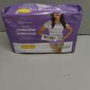 Amazon Basics Maximum Absorbency Postpartum Incontinence Underwear for Women, Protective, Disposable, Fresh Protection, Bladder Leak Protection, Small, Lavender, 24 Count