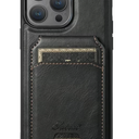 for iPhone 15 Pro Max Wallet Case Compatible with Magsafe, RFID Blocking Magnetic Card Holder Detachable Kickstand Detachable Shockproof Phone Cover, Black