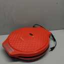 Betty Crocker Pizza Maker Plus, 12" Indoor Electric Grill, Nonstick Griddle Pan for Pizzas, Quesadillas, Tortillas, Nachos and more, 12" Electric Griddle for Delicious Meals and Snacks, Red (Full Size)