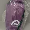 SWTMERRY Sleeping Bag 3 Seasons (Summer, Spring, Fall) Warm & Cool Weather - Lightweight,Waterproof Indoor & Outdoor Use for Kids, Teens & Adults for Hiking and Camping (Single, Purple)