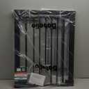 Babelio Baby Gate for Doorways and Stairs, 26-40" Auto Close Dog Gate, PressGuard C5, Easy-Install Pressure Mounted Satey Door, No Drilling Safety Gate for Child and Pets, Black