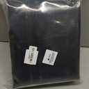 16Mil Finished Size 10x10 Tarp Heavy Duty Waterproof, Large Outdoor Multipurpose Protective Cover (Silver/Black)