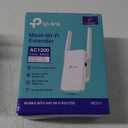 TP-Link AC1200 WiFi Extender, 2025 Wirecutter Best WiFi Extender, 1.2Gbps Home Signal Booster, Dual Band 5GHz/2.4GHz, Up to 1600 Sq.ft and 32 Devices, EasyMesh Compatible, One Ethernet Port (RE315)