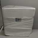 Bedluxe Wedge Pillow, 10 inch Bed Wedge Pillow for Headboard, Pillow Wedge for Acid Reflux Relief, Sleeping, Back Pain Relief, Snoring, Triangle Pillow Wedge - Cooling Memory Foam Top, White/Grey